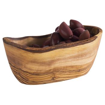Träskål -OLIVE-, 16x9 cm
