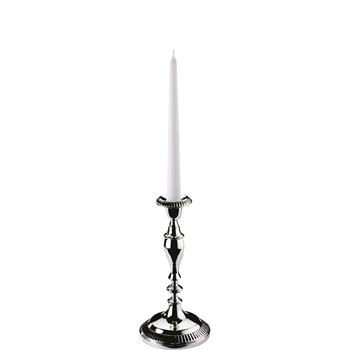 Ljusstake, 1 ljus, 22 cm, Silverplätterad