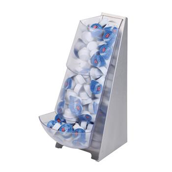 Bufféhylla, multi-rack, 1 skål + 2 cylindrar