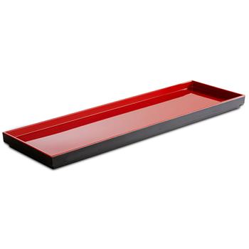 Asia Plus Bento Fat, Röd/Svart, GN 2/4