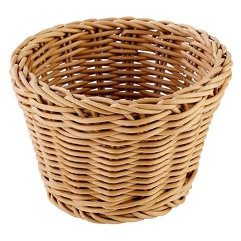 Brödkorg, cm, D:13 cm, H10 cm, Rund, beige