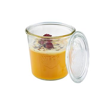 Weck Glasburk med lock, 58 cl, 2 st/fp