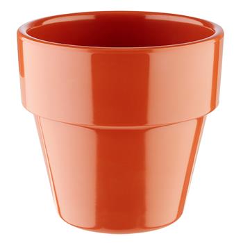 Flower pot skål, D:9 cm, Terracotta