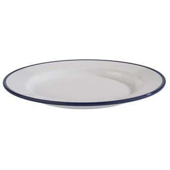 Emalj-liknande Tallrik, 20,5 cm