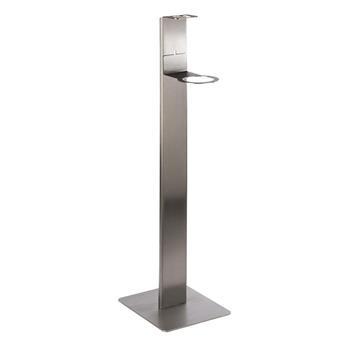 Desinfektionsställ, enkel, rostfri, 110 cm