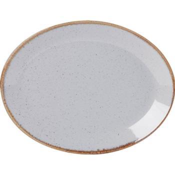 Stone oval tallrik, 30cm, 6 st/fp