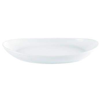 Bistro uppläggningsfat, oval, 34cm, 6st/fp