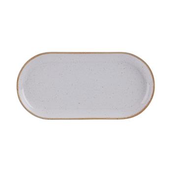 Stone oval tallrik, 30cm, 6 st/fp