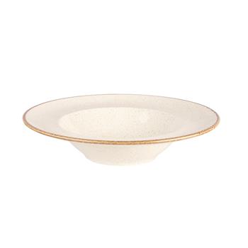 Oatmeal pasta tallrik, 26cm, 6 st/fp