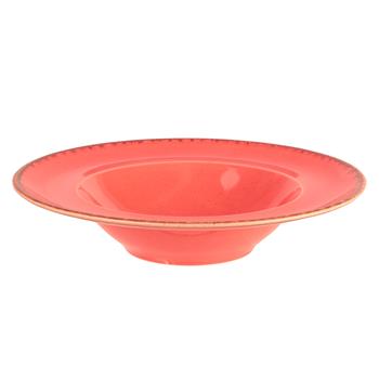 Coral pasta tallrik, 30cm, 6 st/fp
