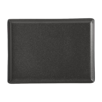 Graphite rektangulärt uppläggningsfat, 27x20cm, 6 st/fp