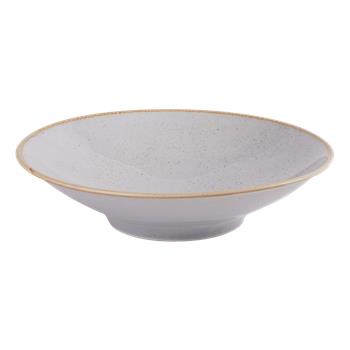 Stone skål med fot, 26cm, 6 st/fp