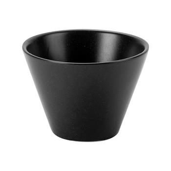 Graphite konisk skål, 5cl, 6 st/fp