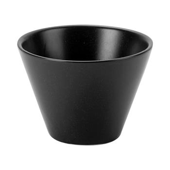 Graphite konisk skål, 20cl, 6 st/fp
