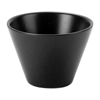 Graphite konisk skål, 40cl, 6 st/fp