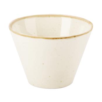 Oatmeal konisk skål, 40cl, 6 st/fp