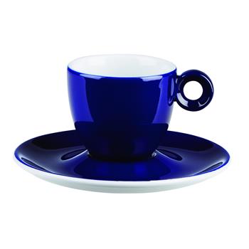 Espresso kopp, blå, 8,5cl, 12st/fp