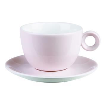 Skålformad fat, rosa, 13cm, 6st/fp
