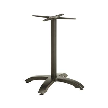 Firenze Utomhus Bordsstativ, 66x66 cm, Svartlackerad aluminium