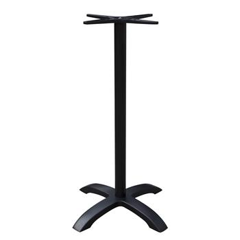 Firenze Bar utomhus stativ, 66x66 cm, Svartlackerad aluminium