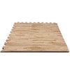 Finnlo Puzzle Mat Parquet Floor Design (Light Brown), Underlagsmatta