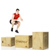 Gymstick Laatikko Wooden Plyobox 3-pak, Plyo box