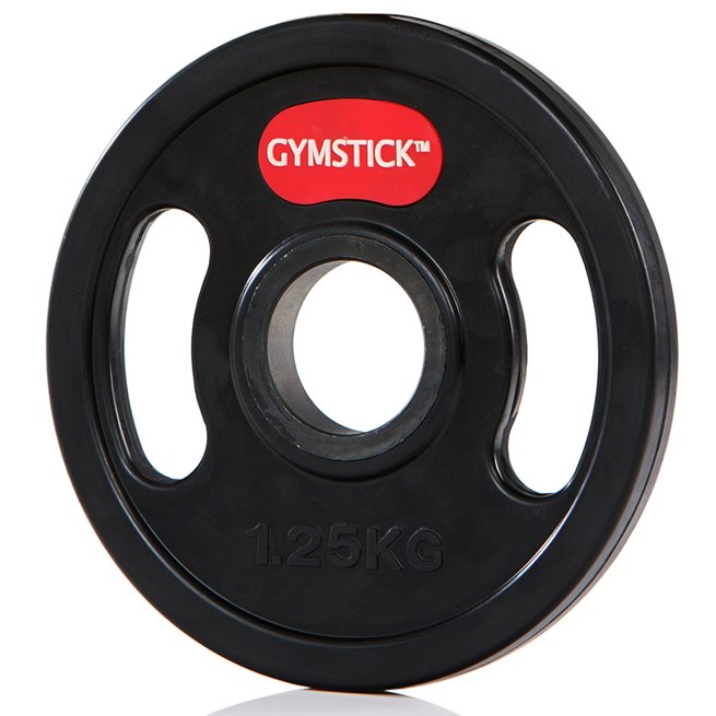 Gymstick Rubber Weight Plate, Levypainot Kumipäällyste