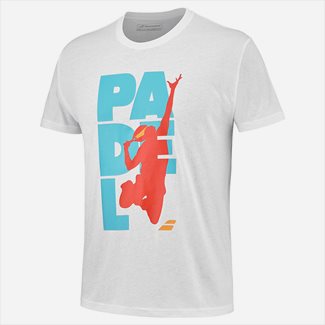 Babolat Cotton Padel Tee, Padel og tennis T-shirt herrer