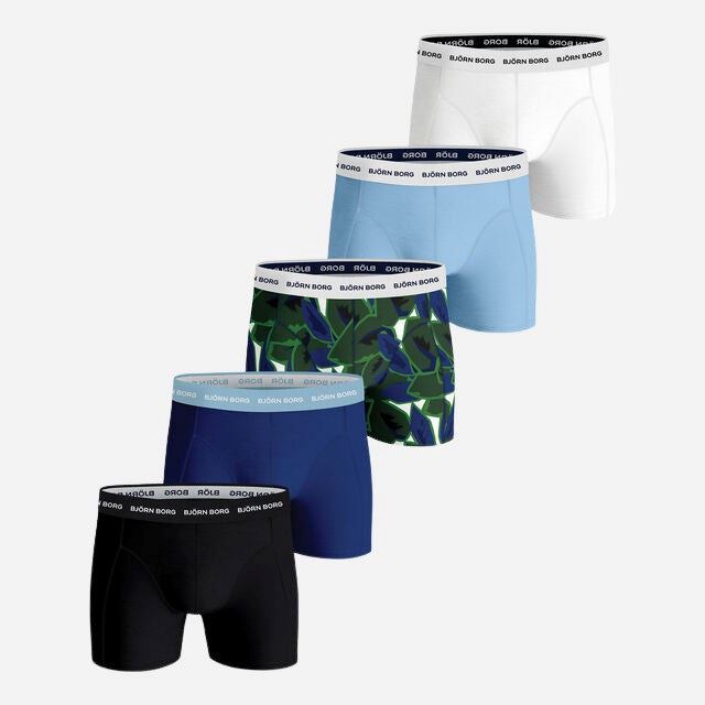 Björn Borg Essential Boxer 5-Pack Miesten alushousut