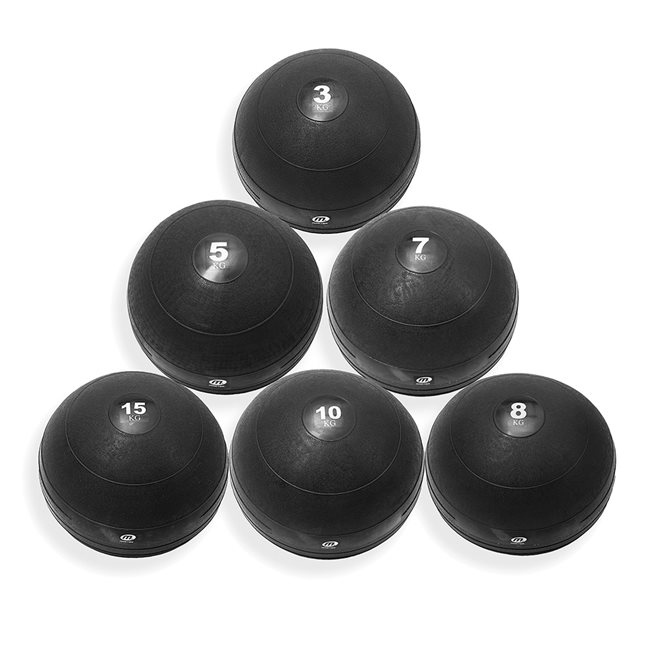 Master Fitness Slam Ball - Black, Slamballs