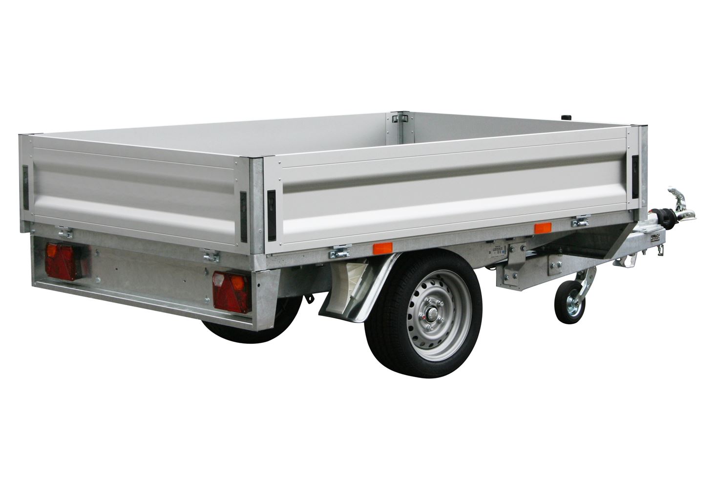 Variant 13P115, Bromsad högbyggd släpvagn