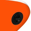 vidaXL SUP-bräda uppblåsbar 305x76x15 cm orange