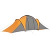 vidaXL Tält för 6 personergrå och orange
