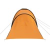 vidaXL Tält för 6 personer grå och orange