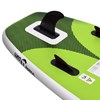 vidaXL Upplåsbar SUP-brädaset grön 360x81x10 cm