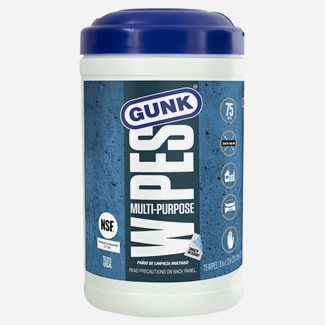 GUNK Multi-Purpose Wipes, 75 st