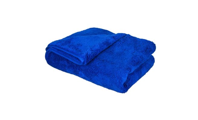 Mastersons Plush Blue Blazing Microfiber Drying Towel 36" x 25"