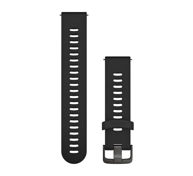Garmin Armband i silikon med snäppspänne (20 mm)