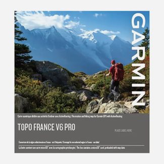 Garmin microSD-/SD-kort: TOPO Frankrike v6 PRO, hela landet