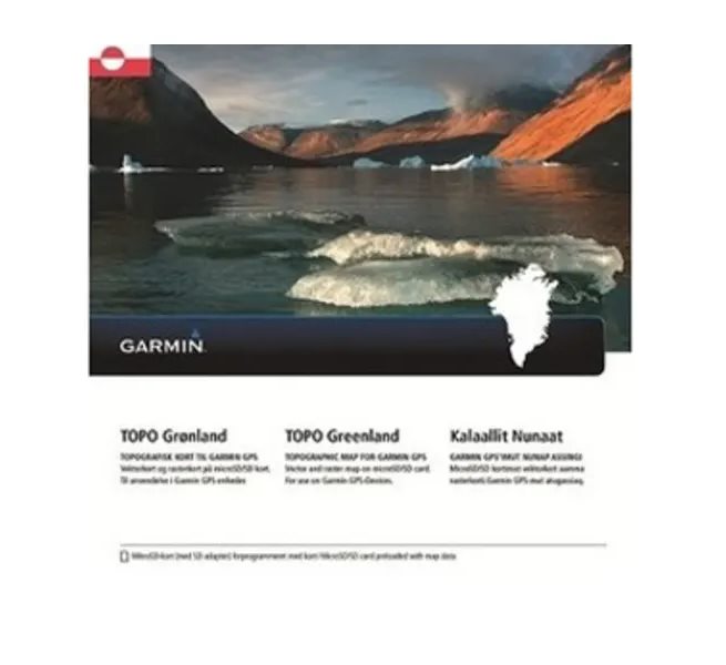 Garmin microSD/SD: TOPO Greenland