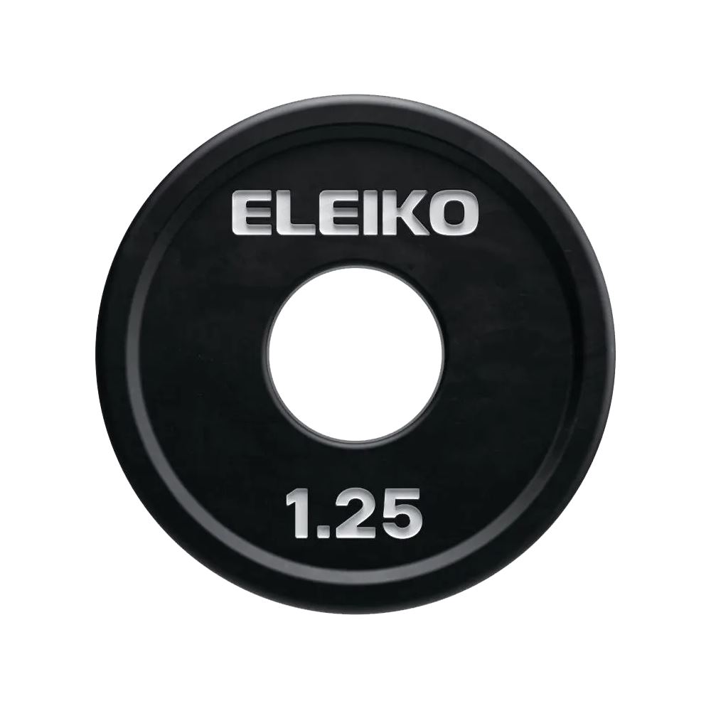 Eleiko Change Plate Black