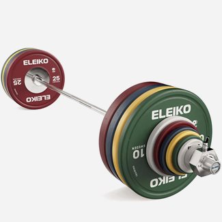 Eleiko IWF Weightlifting Training Set - 190 kg, men, RC
