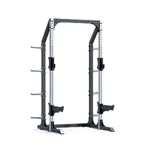 Eleiko Prestera Fitness Half Rack – Stainless uprights – Charcoal Rig
