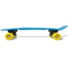 vidaXL Penny skateboard plast  bräda gula hjul6,1"
