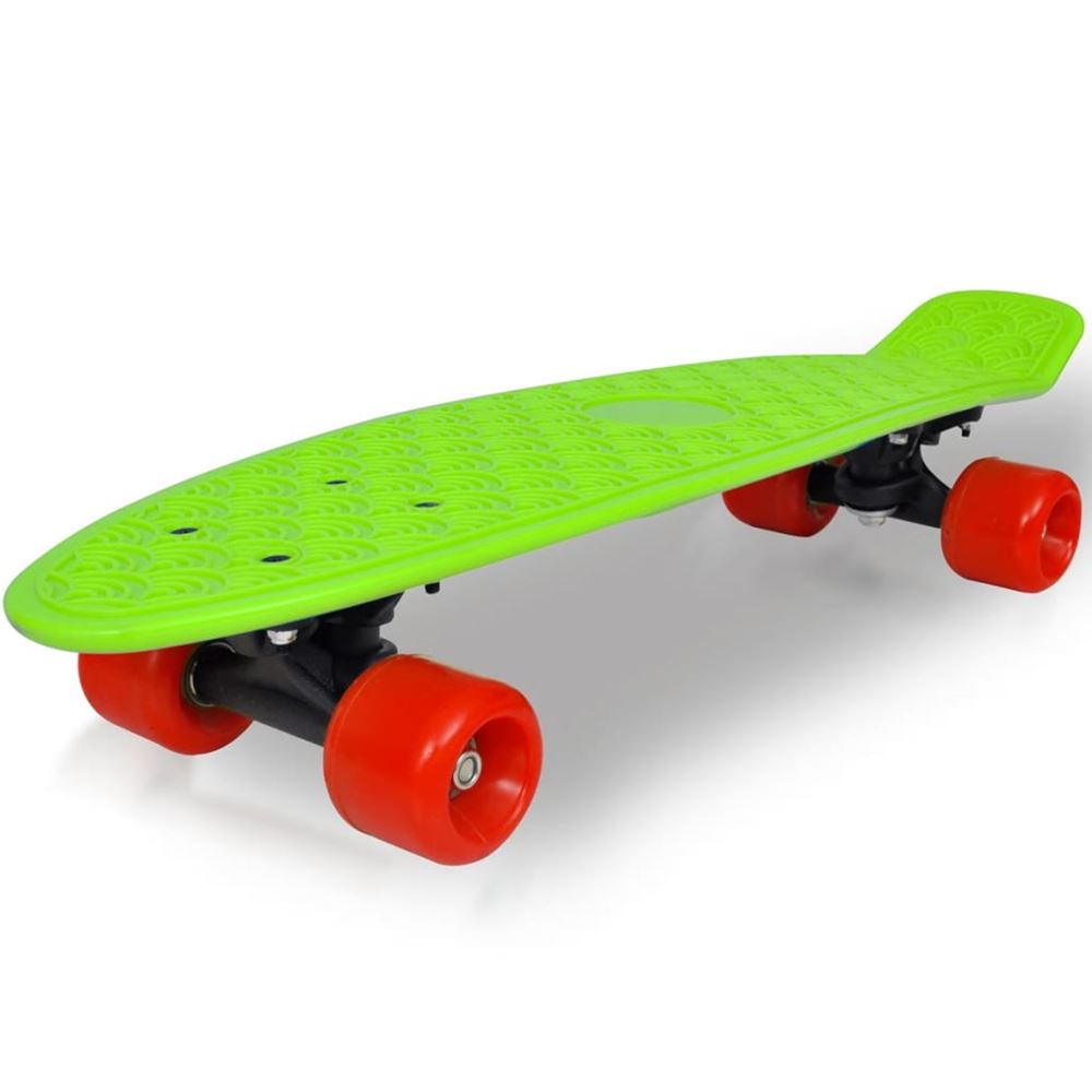 vidaXL Penny skateboard plast  bräda a hjul 6,1"
