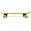 vidaXL Penny skateboard plast gul bräda a hjul6,1"