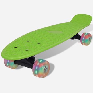 vidaXL retro-skateboarded LED-hjul