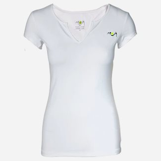 Moja Game Top White, Padel og tennis T-shirt dame