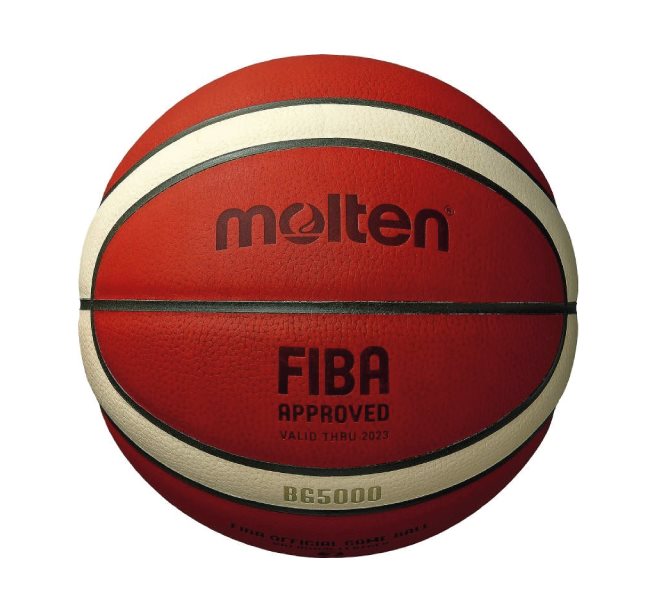 Molten 5000 FIBA Official Game Ball (Size 6), Basketboll