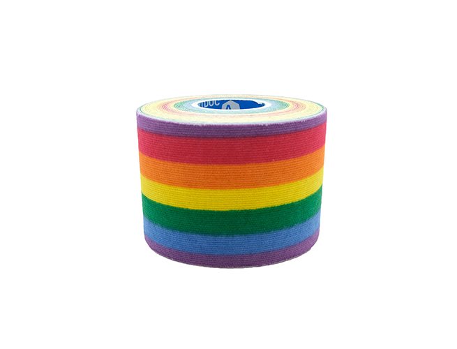 Sportdoc Kinesiology Tape 50mm x 5m Rainbow